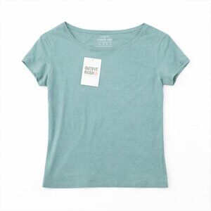 J.Crew Stretch Crew Women’s T-Shirt – Soft Stretch Cotton Basic Tee